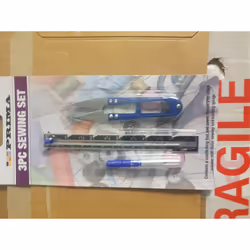 3PC SEWING SET  UNSTITCHING TOOL  SCISSOR METAL SEWIING GAUGE