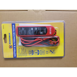 BATTERY & ALTERNATOR TESTER 12V 6 LED DIAGNOSTIC TOOL - CAR VAN & MOTORCYCLE