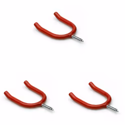 3 hooks Garage Tool Wall Storage set Tools Hanger Shed Garden Drill Spade