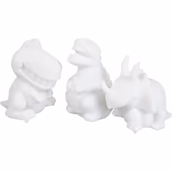 Tobar Battery Operated Colour Changing Dinosaur Night Lights Gift x 3