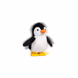 Tobar 28772 Dancing Penguin Soft Toy White and Black