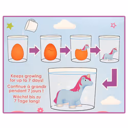 Unicorn Giant Hatching Egg (Styles May Vary)