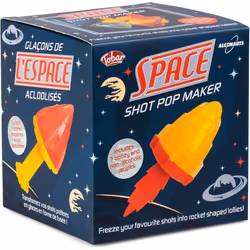Space Ship Rocket Shot Pop Freezer Ice Lolly Moulds