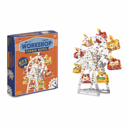Tobar Junior Engineer's Workshop Ferris Wheel 637 Pieces, Tools Included