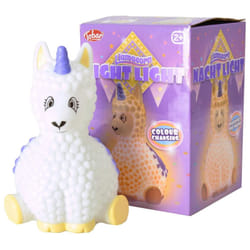 Tobar Llamacorn Battery Operated  Colour Changing Night Light