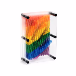 Rainbow Pin Art
