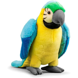 Tobar Animigos World of Nature Blue Macaw Parrot Soft Plush Toy