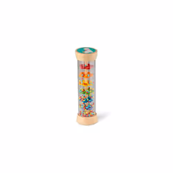 Painted Wooden Rainmaker Rattle Toy,Assorted Designs and Colours,38200