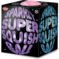 Tobar 38448 Super Glitter Squish Fidget Stress Ball