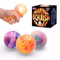 Scrunchems Marble Effect Squish Ball