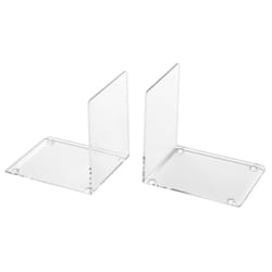 OSCO Clear Acrylic Very Small Bookends  ABE-2