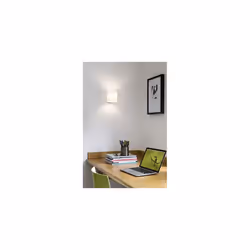 Astro Interior Wall Light, E14 (Small Edison Screw), White Glass