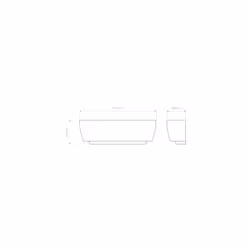 Kyo Dimmable Indoor Wall Light (Ceramic), E27/ES Lamp, Designed in Britain - 1301001 - 3 Years Guarantee