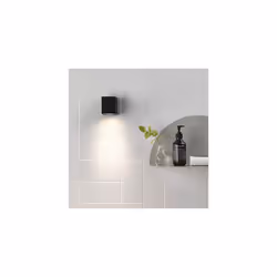 Exterior Wall Light, Zinc, 6 W, Textured Black