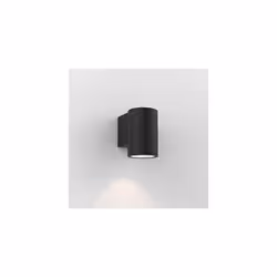 Exterior Wall Light, Aluminium, 6 W, Textured Black