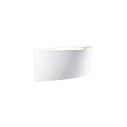 Parallel Dimmable Indoor Wall Light (Ceramic), LED E27/ES Lamp, Designed in Britain - 1438001-3 Years Guarantee