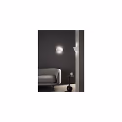 Parallel Dimmable Indoor Wall Light (Ceramic), LED E27/ES Lamp, Designed in Britain - 1438001-3 Years Guarantee