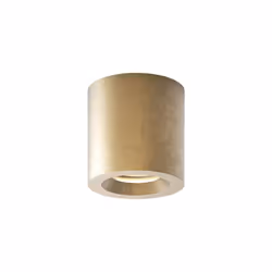 Astro Kos Round Dimmable Outdoor Downlight - IP44 Rated - (Solid Brass), GU10 LED Lamp, Designed in Britain - 1326075-3 Years ...