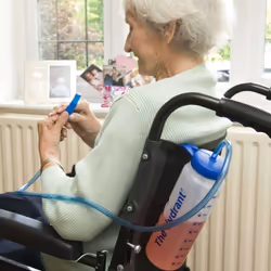 NRS Healthcare The Hydrant 1 L Drinking Bottle with Tube, Latex free (Eligible for VAT relief in the UK)