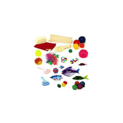 NRS Healthcare Body Massage Sensory Stimulation Resources Bag - variety of items