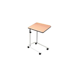 NRS Healthcare L17516 Overbed / Chair Table - Adjustable, Tilting and Wheeled