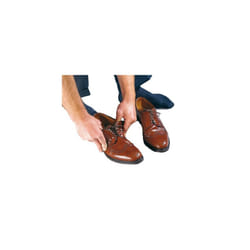 NRS Healthcare Elastic Shoe Laces, Brown, Pack of 3 Pairs (Eligible for VAT relief in the UK)