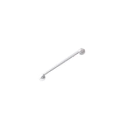 NRS Healthcare F19480 Plastic Fluted Grab Rail - 60 cm (24 inch), White