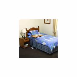 NRS Healthcare F19959 Divan Overbed Table - Tilting and Adjustable