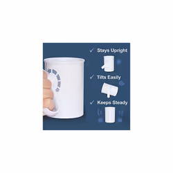 NRS Healthcare Hand Steady Mug with Easy Drinking Cup Aid