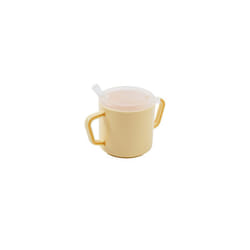 Feeding Mug with Narrow Spout and Feeder Lid