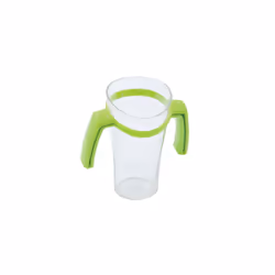 Nosey Cup with Handles - CLEAR