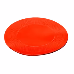 NRS Healthcare Dycem Non-Slip Circular Mat, Red, 14 cm (5.5 Inch) Diameter (Eligible for VAT Relief in The UK)
