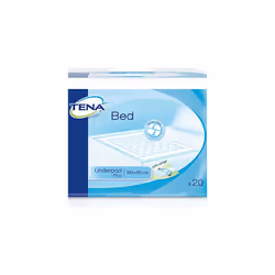Tena Disposable Bed and Chair Pads 180 x 80 cm (71 x 31.5 inch) - Pack 20 (Eligible for VAT relief in the UK)