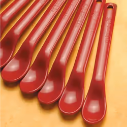Large Plastic Care Feeding Spoons - Pack of 10