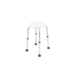 NRS Healthcare L97718 Height Adjustable Round Shower Stool