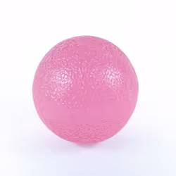 Hand and Wrist Gel Exercise Ball, Soft Resistance, Pink