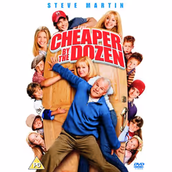 20th Century Fox Cheaper by the Dozen, DVD, PG, English, Family, 2D, 99 min