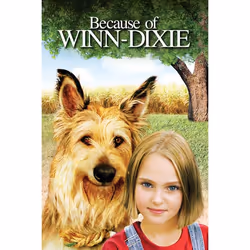 20th Century Fox Because of Winn-Dixie, DVD, English, Comedy, Drama, Family, 2D, 106 min, 18/02/2005