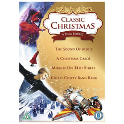 A Christmas Carol / Miracle On 34th Street / The Sound Of Music / Chitty Chitty Bang Bang DVD [2011]