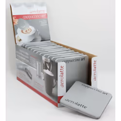 6 Cappuccino Art Coffee Stencils Templates In Tin