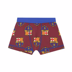 FC Barcelona Official Football Gift Boys Boxer Shorts & Vest Set - 2-3 Years