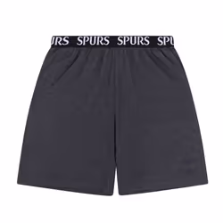 Tottenham Hotspur FC Official Football Gift Mens Short Pyjamas Loungewear - Grey, Small