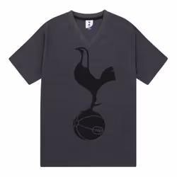Tottenham Hotspur FC Official Football Gift Mens Short Pyjamas Loungewear - Grey, Medium