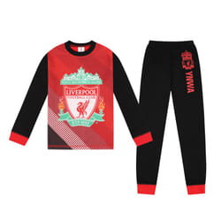 Liverpool FC Official Football Gift Boys Sublimation Long Pyjamas - 3-4 Years