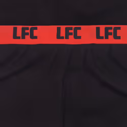 Liverpool FC Mens Pyjamas Long Premium Set OFFICIAL Football Gift - Black, 2XL