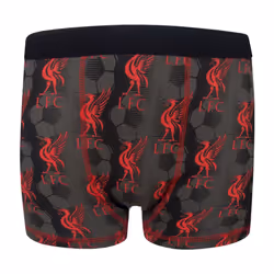 Liverpool FC Boys Boxer Shorts 3 Pack Crest Kids OFFICIAL Football Gift - Multi, 3-4 Years