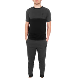 Liverpool FC Mens Pyjamas Long Premium Set OFFICIAL Football Gift - Grey, Medium