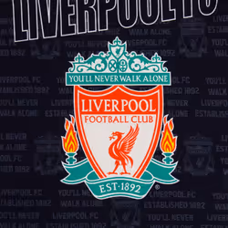 Liverpool FC Boys Pyjamas Long Sublimation Kids OFFICIAL Football Gift - Red/Black Cuff, 5-6 Years