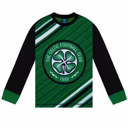 Celtic FC Boys Pyjamas Long Sublimation OFFICIAL Football Gift - 7-8 Years