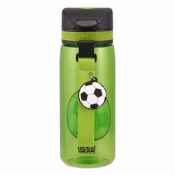 Kids Water Bottles â 550ml Tritan Flip Cap Water Bottle With Detachable Strap â Wide Neck & Dust Cover Lid â BPA Free & Reusable â Kids Water